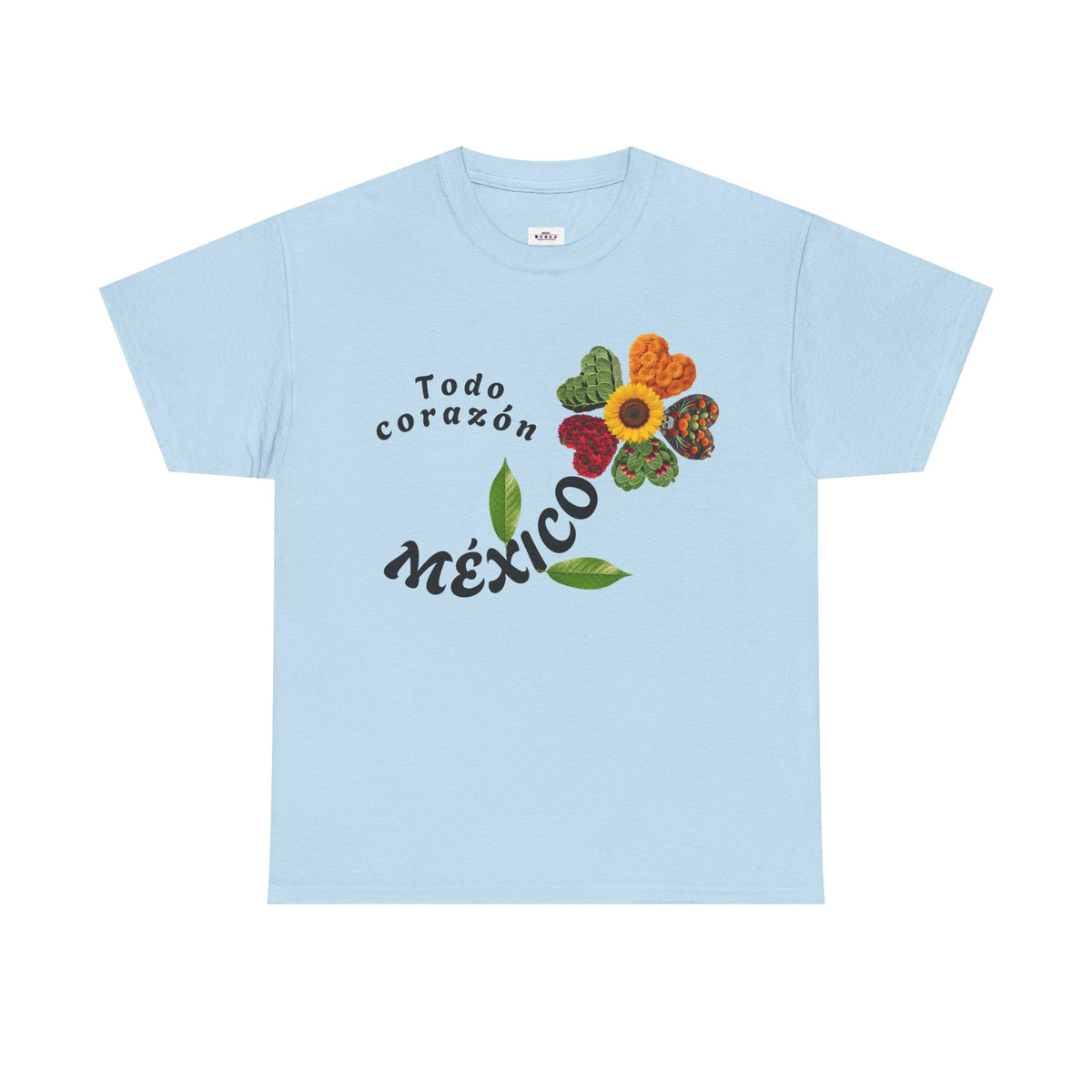Mexico Floral "Todo corazón" T-Shirt