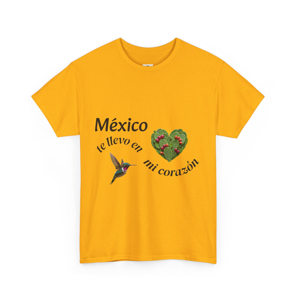 Mexico Te Llevo En Mi Corazón T-Shirt