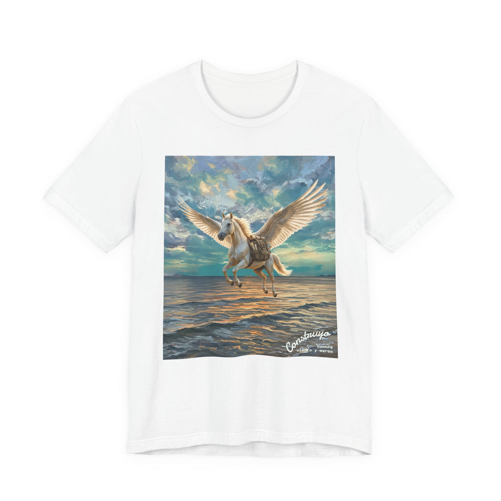 Pegasus Beach T-Shirt — 'Constanza' Inspirational Winged Horse Tee