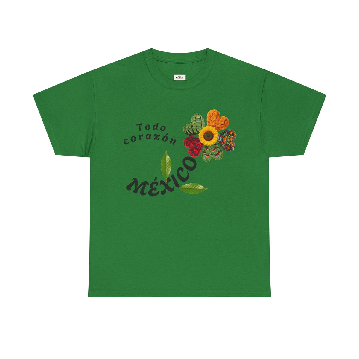 Mexico Floral "Todo corazón" T-Shirt