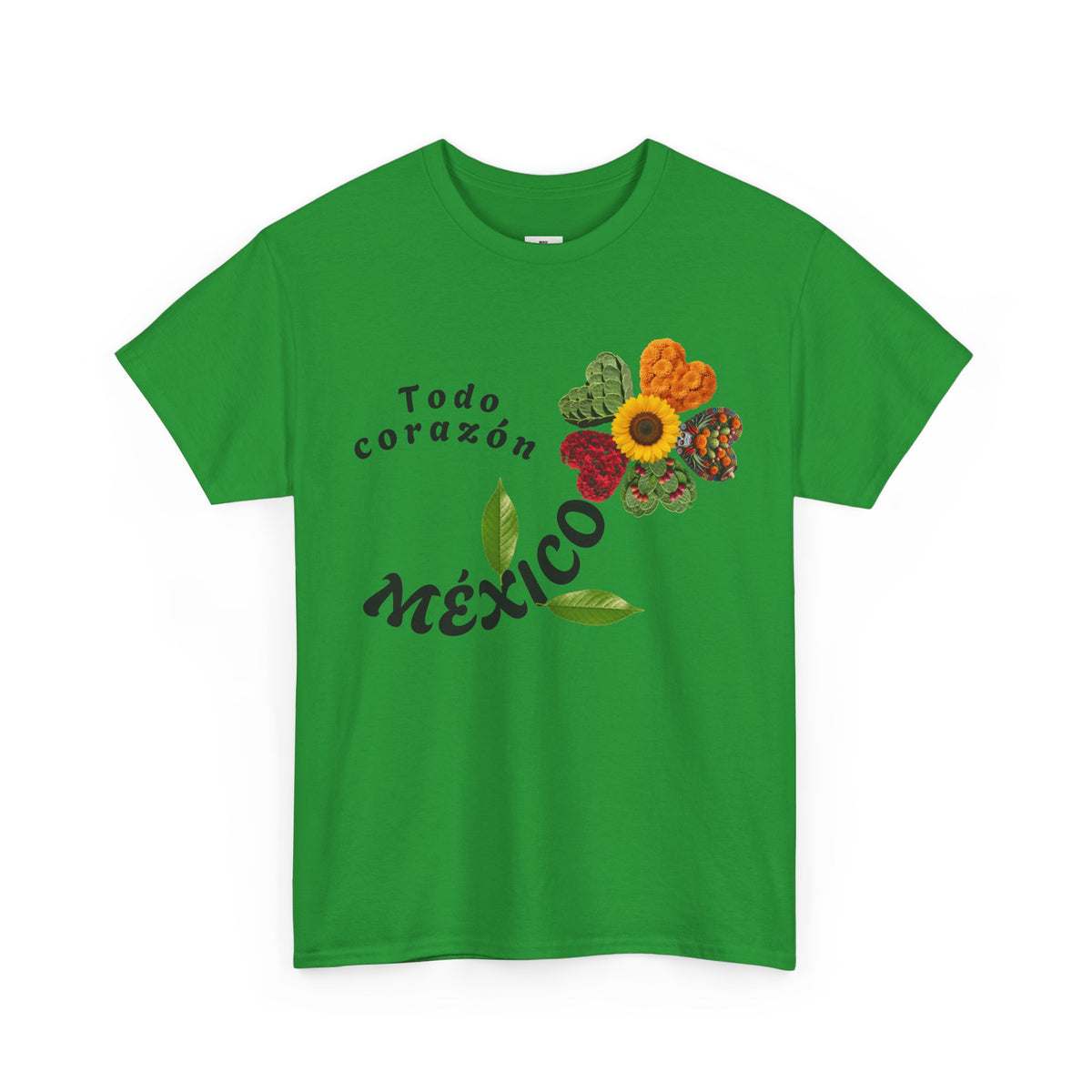 Mexico Floral "Todo corazón" T-Shirt