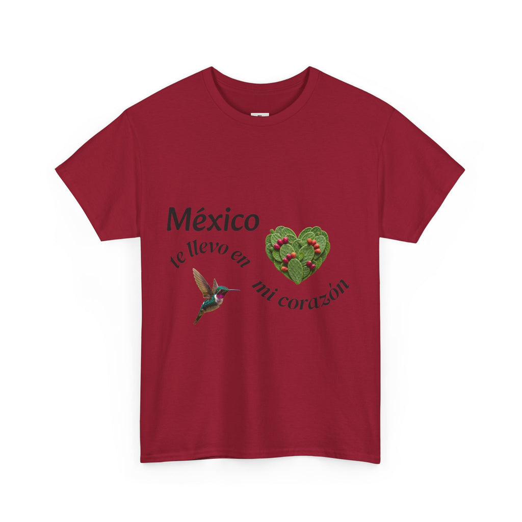 Mexico Te Llevo En Mi Corazón T-Shirt