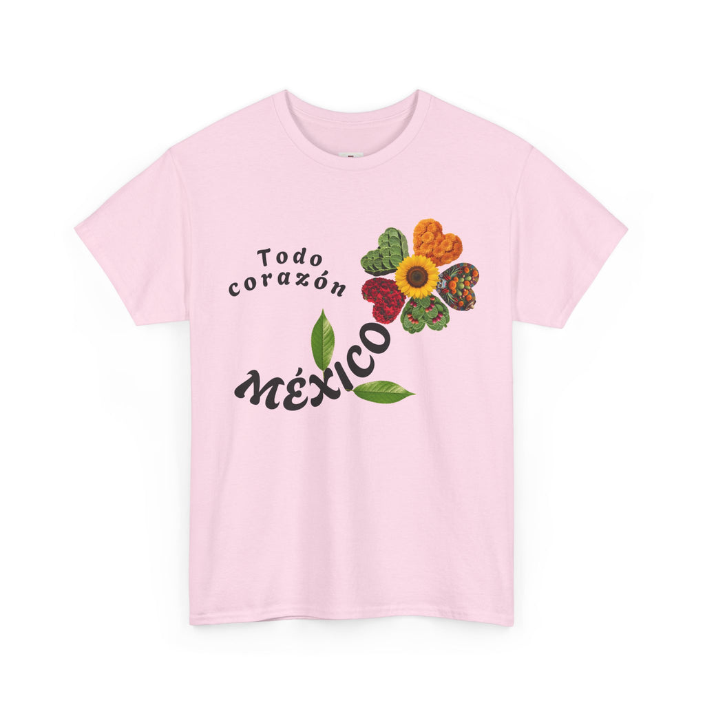 Mexico Floral "Todo corazón" T-Shirt