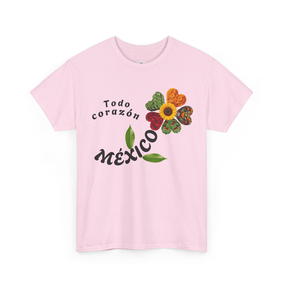 Mexico Floral "Todo corazón" T-Shirt