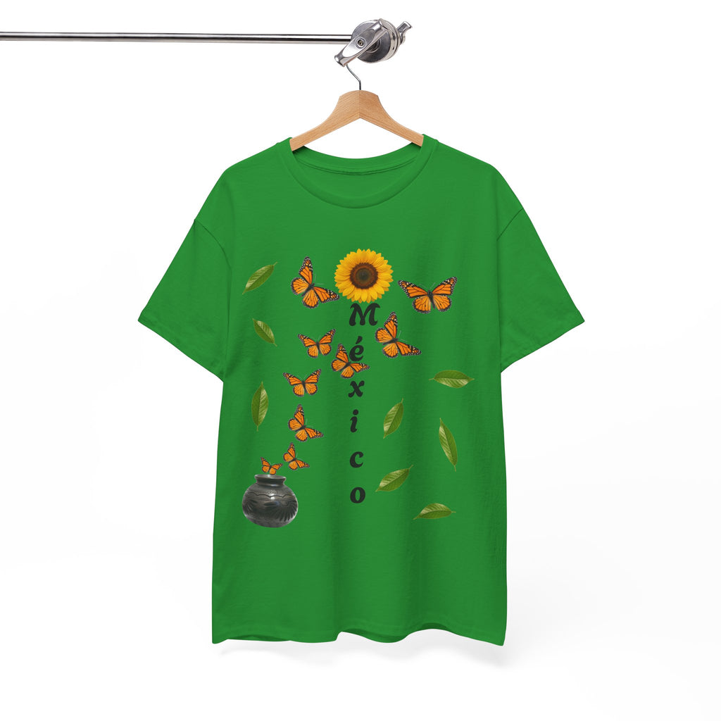 Mexico Monarch Butterfly Sunflower T‑Shirt