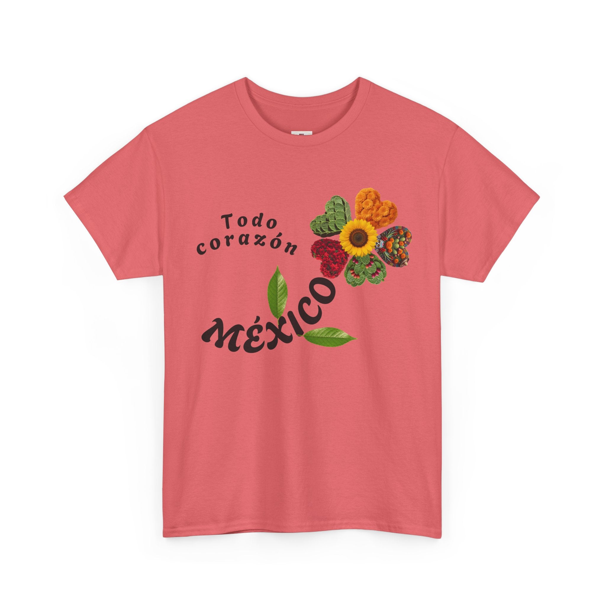 Mexico Floral "Todo corazón" T-Shirt