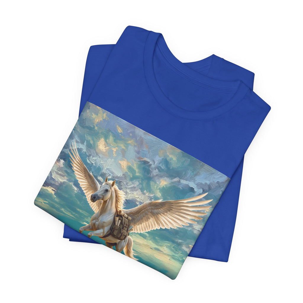 Pegasus Beach T-Shirt — 'Constanza' Inspirational Winged Horse Tee