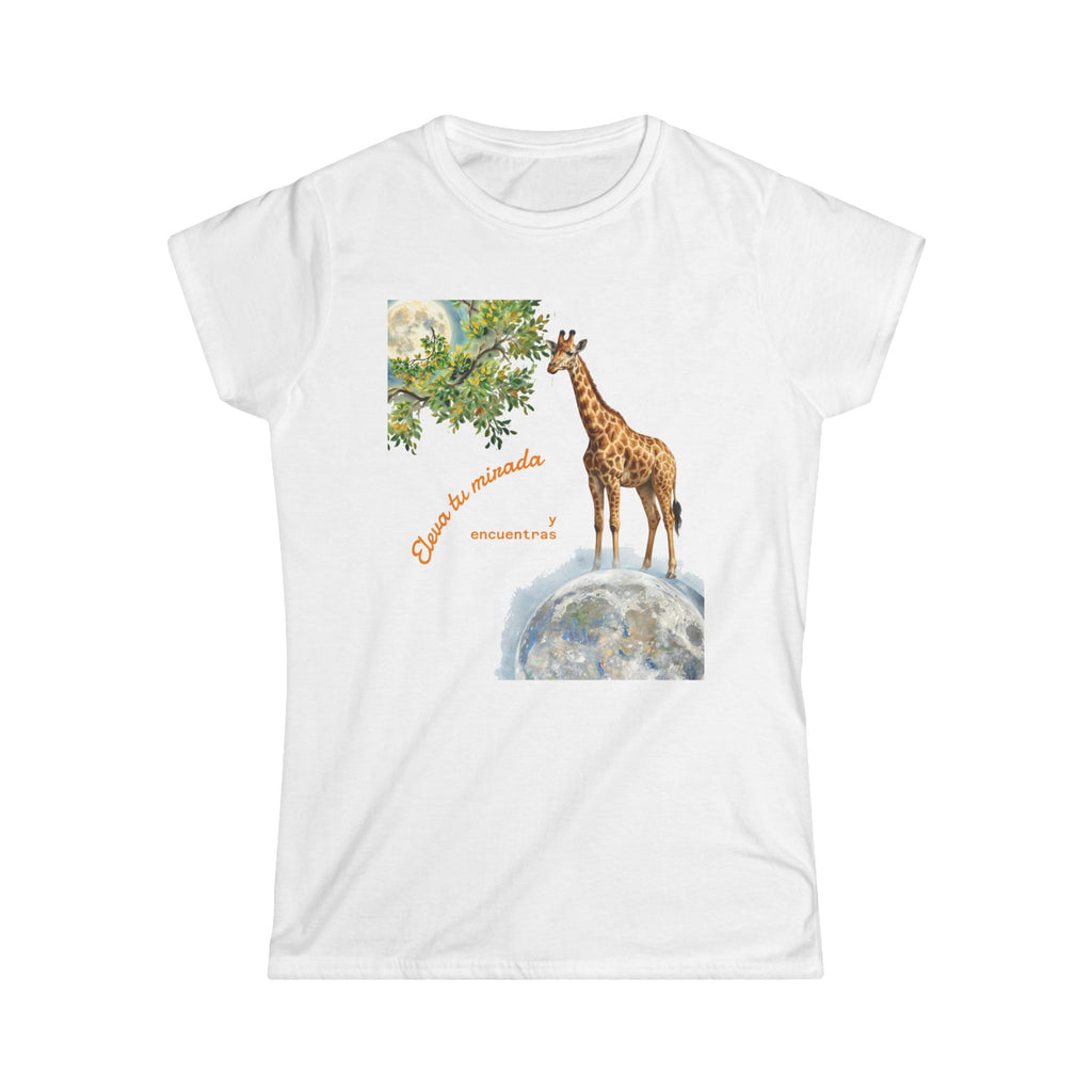 Women's Classic White Tee - Softstyle Crewneck T-Shirt