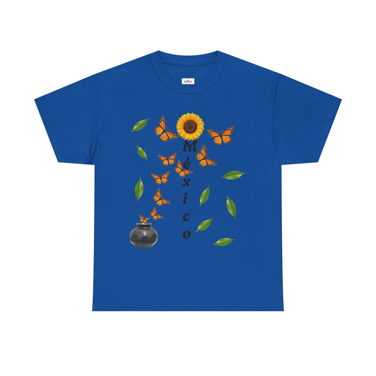 Mexico Monarch Butterfly Sunflower T‑Shirt