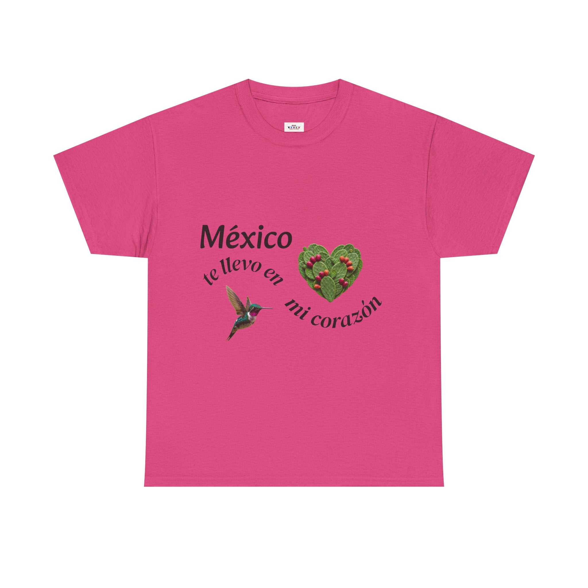 Mexico Te Llevo En Mi Corazón T-Shirt