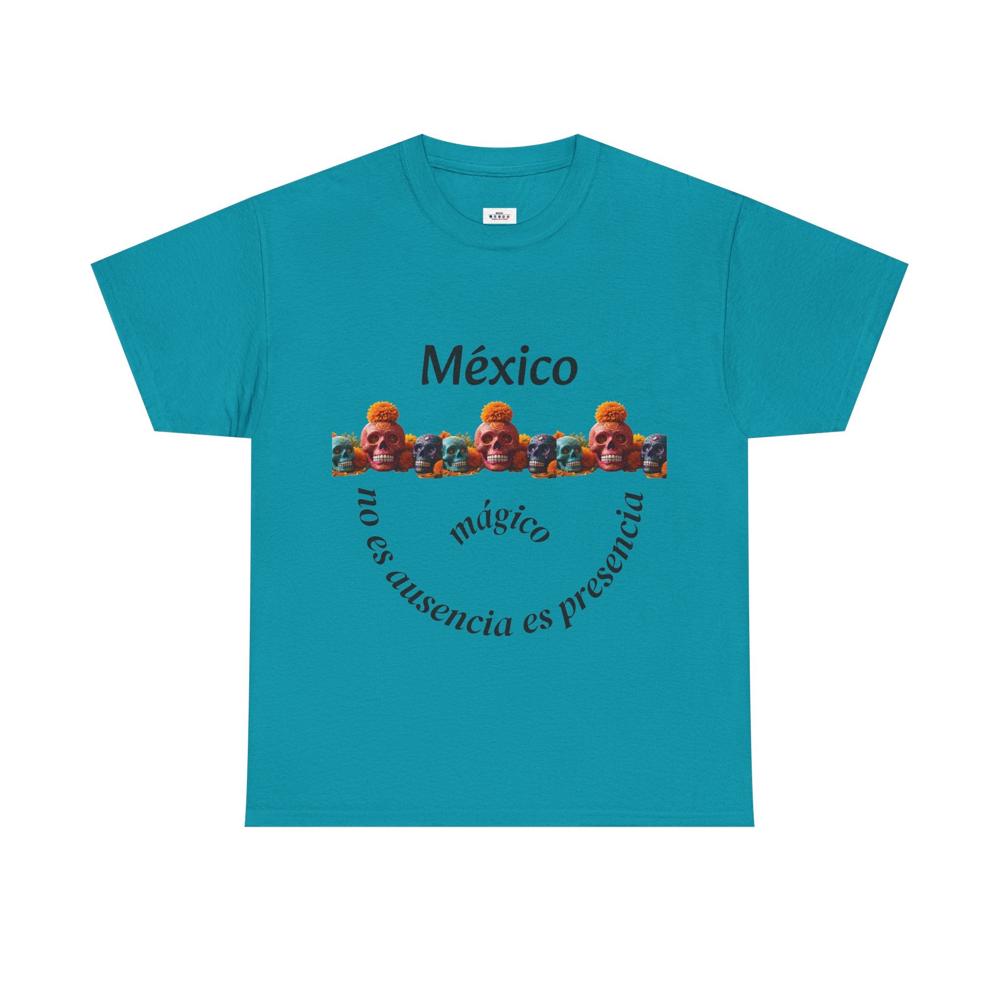 México Mágico Tee - "no es ausencia es presencia" Día de Muertos Tribute T-Shirt