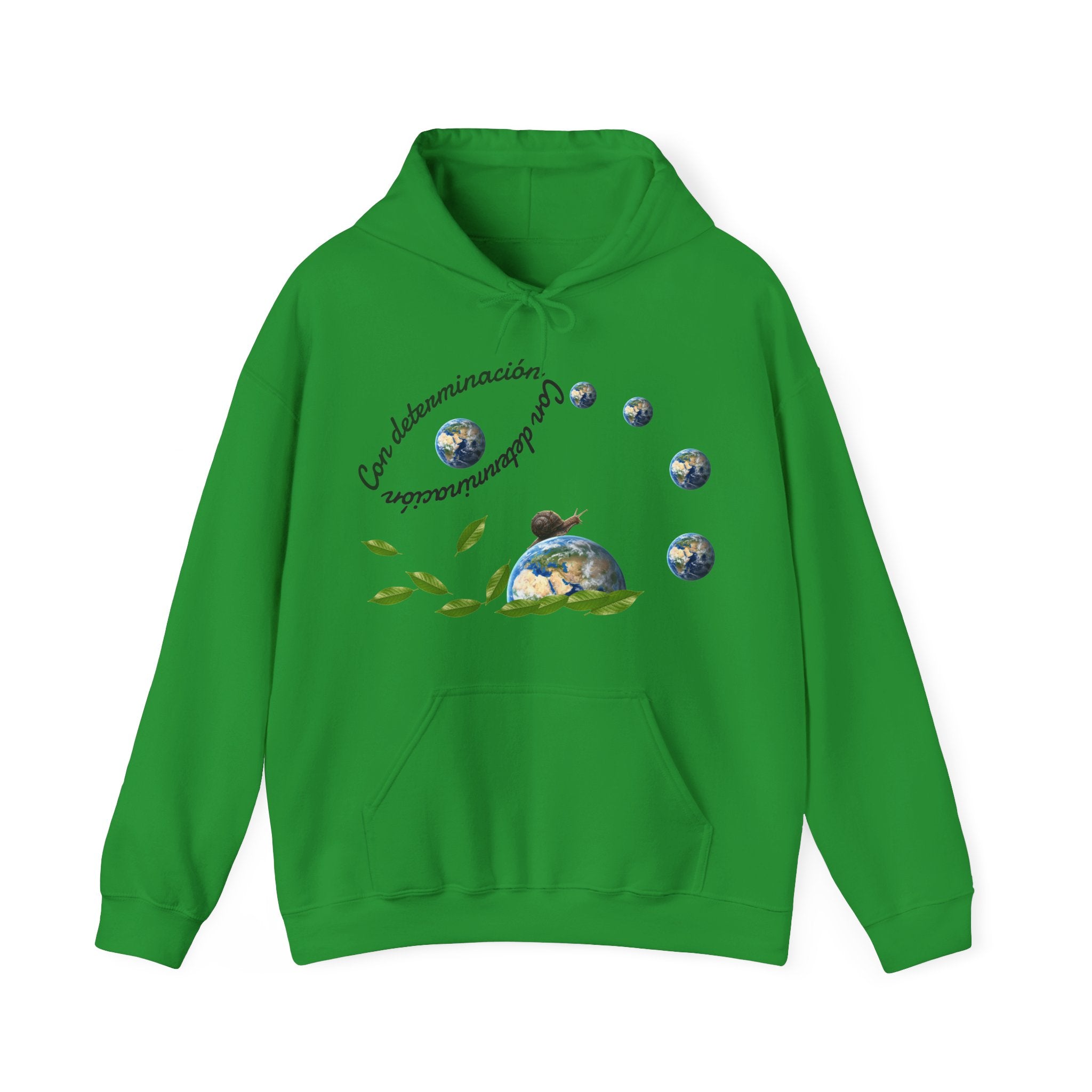 Minimal Snail Hoodie — Cute Tiny Snail Graphic Sweatshirt