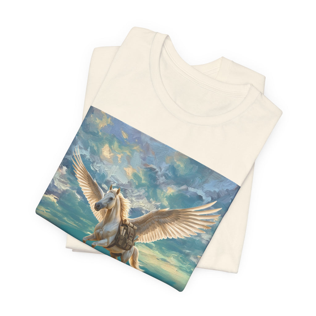 Pegasus Beach T-Shirt — 'Constanza' Inspirational Winged Horse Tee