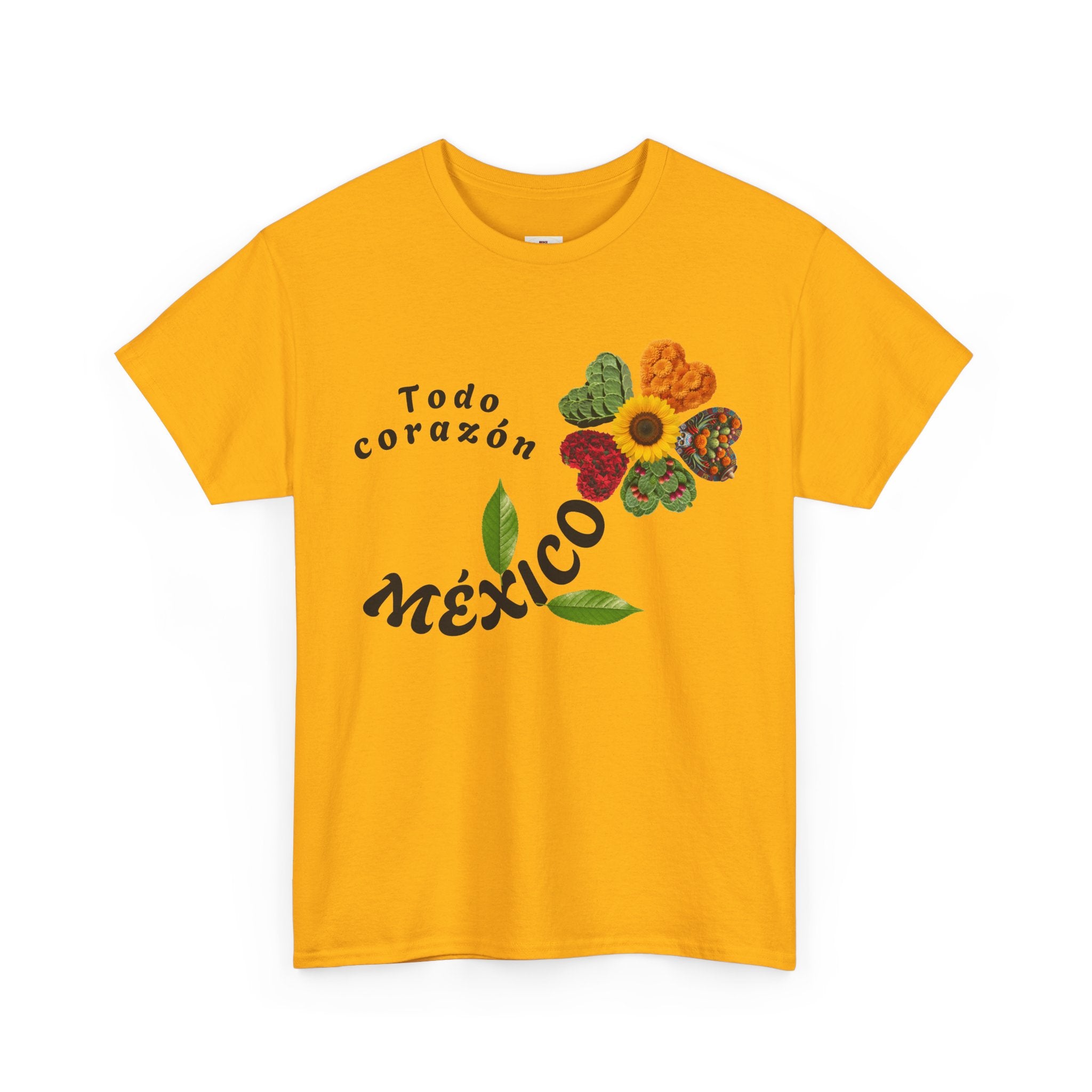 Mexico Floral "Todo corazón" T-Shirt
