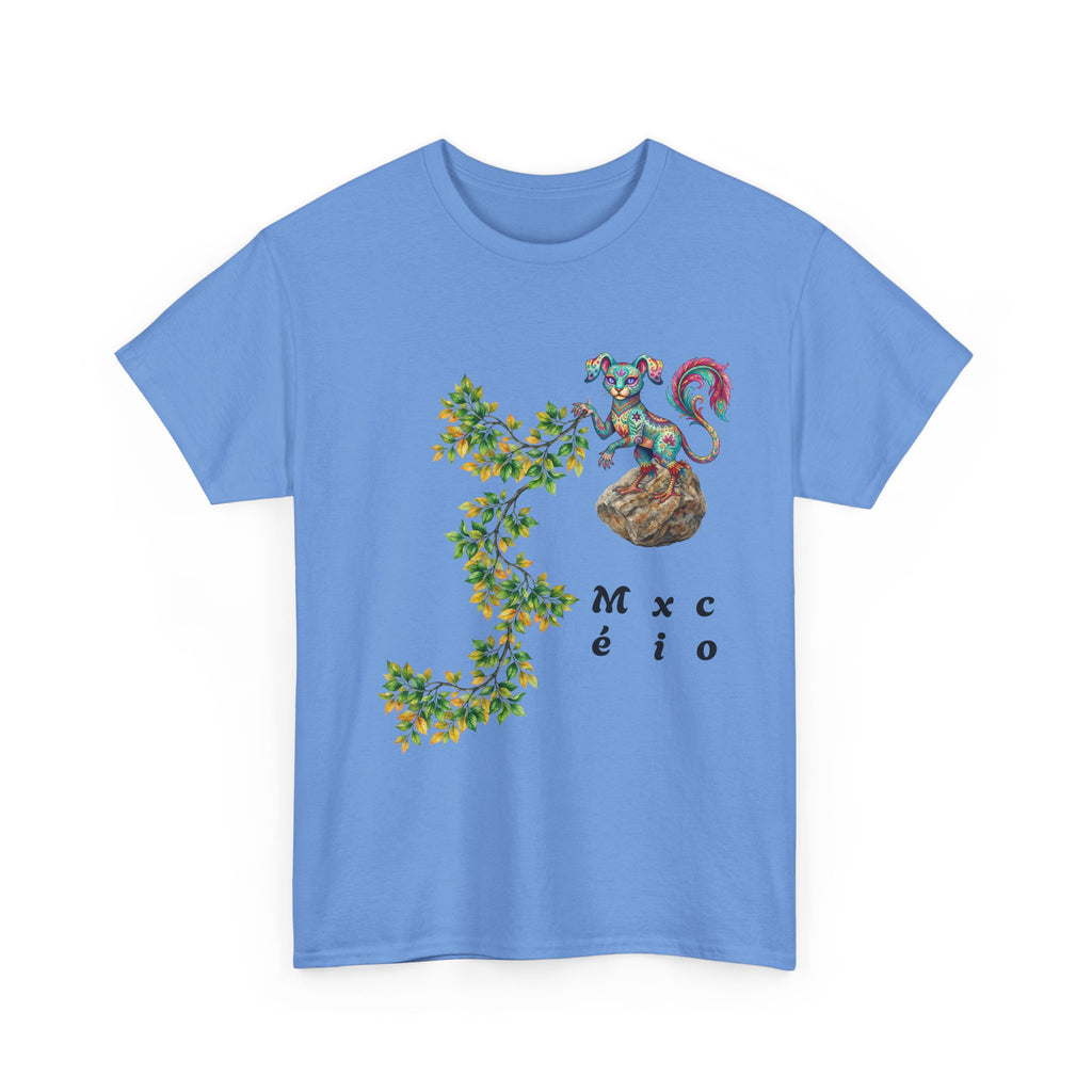 Mexico Floral Snake T-Shirt — Botanical Mexican Heritage Tee