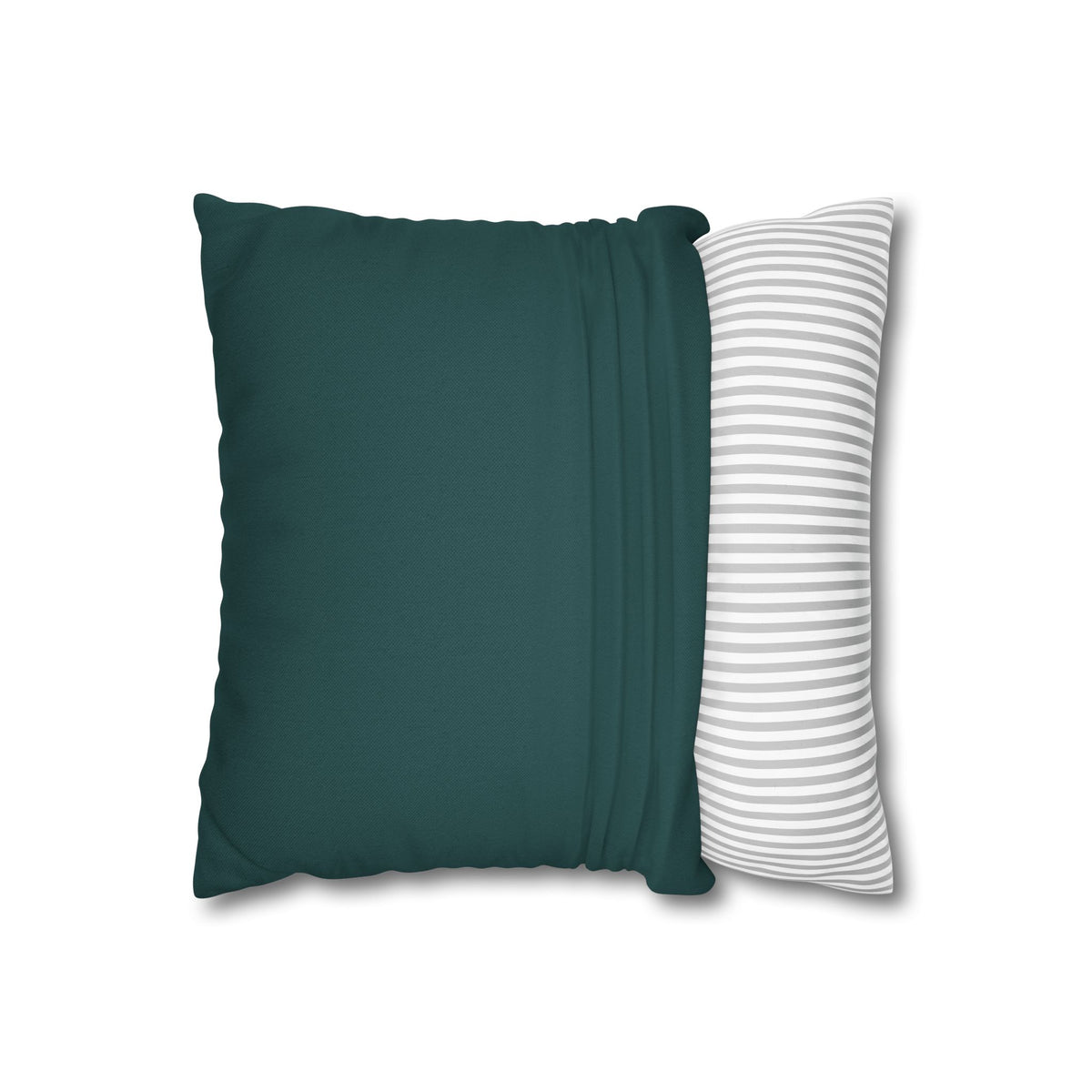 Solo Funda, no incluye relleno. Solid Teal Decorative Pillowcase — Polyester Square Throw Pillow Cover