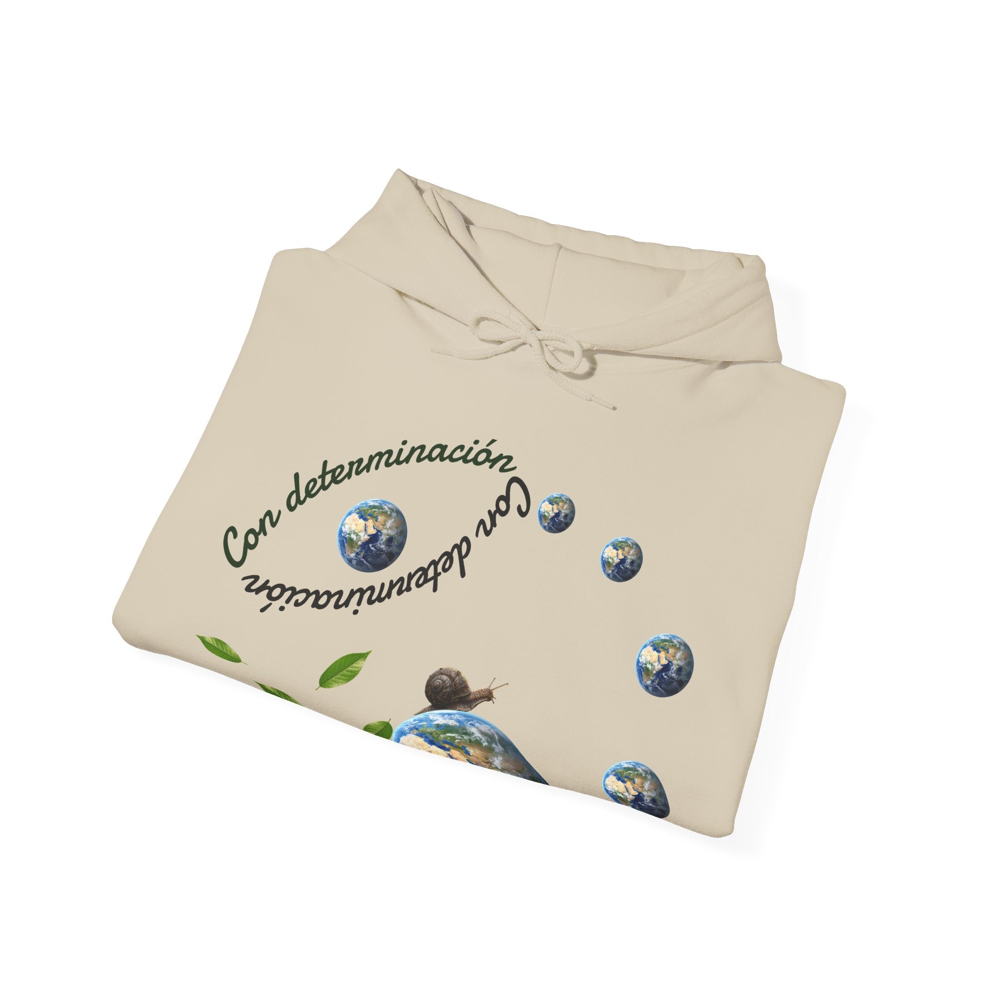 Minimal Snail Hoodie — Cute Tiny Snail Graphic Sweatshirt