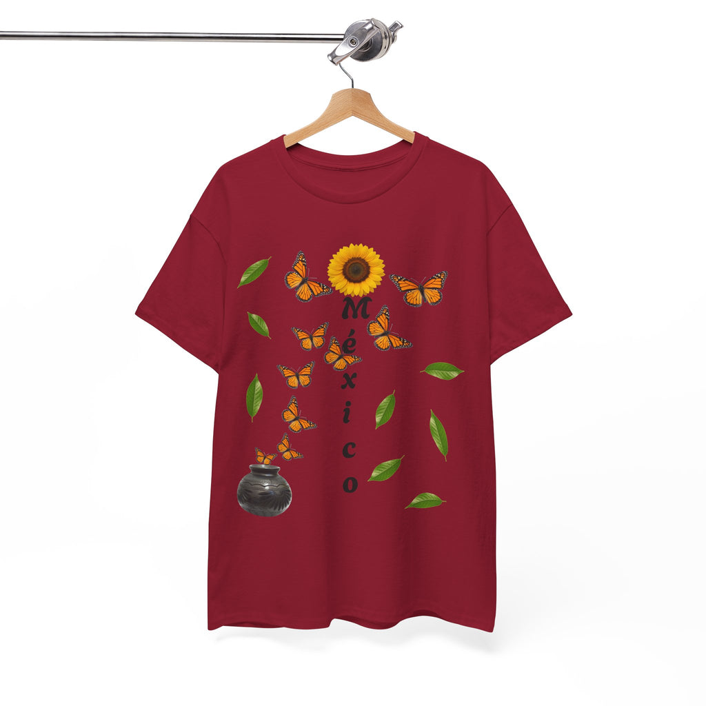 Mexico Monarch Butterfly Sunflower T‑Shirt