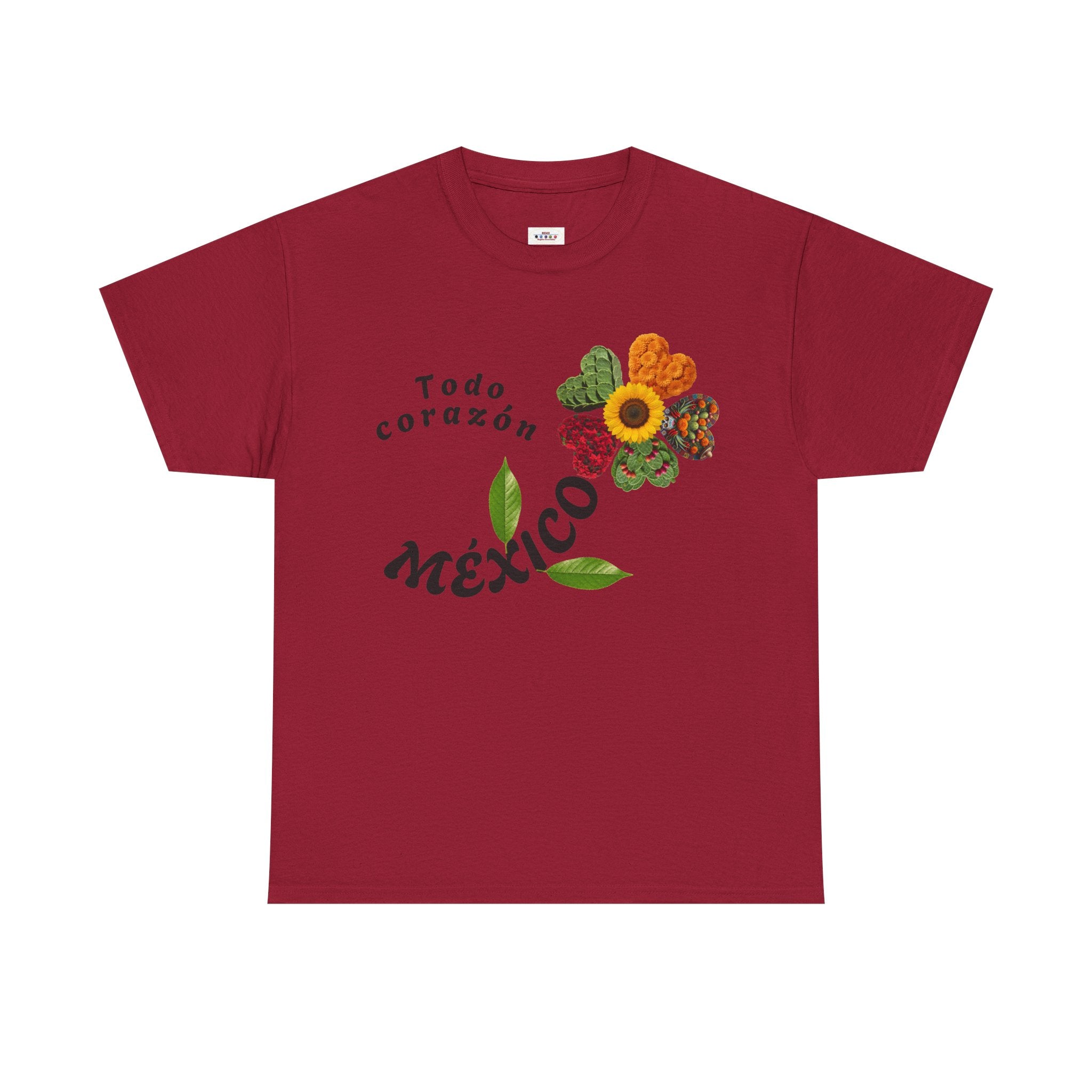 Mexico Floral "Todo corazón" T-Shirt
