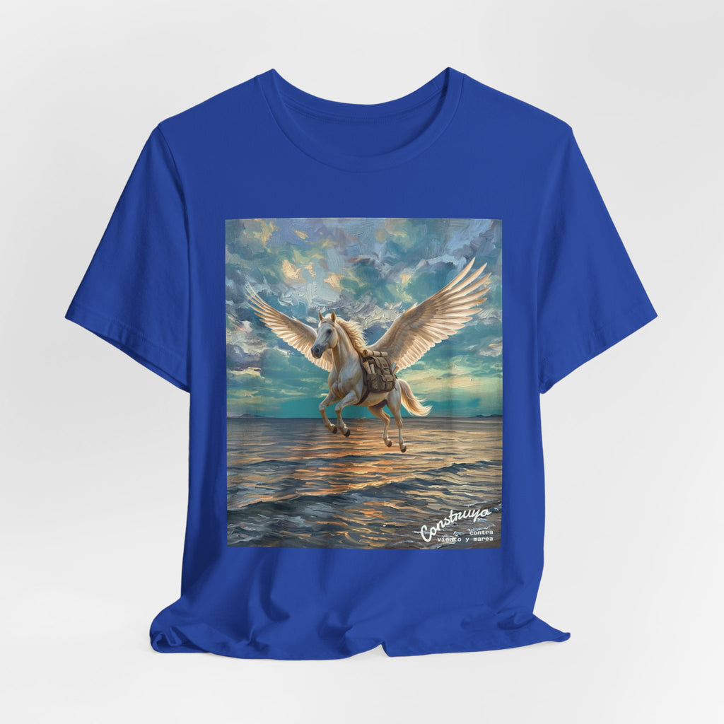 Pegasus Beach T-Shirt — 'Constanza' Inspirational Winged Horse Tee