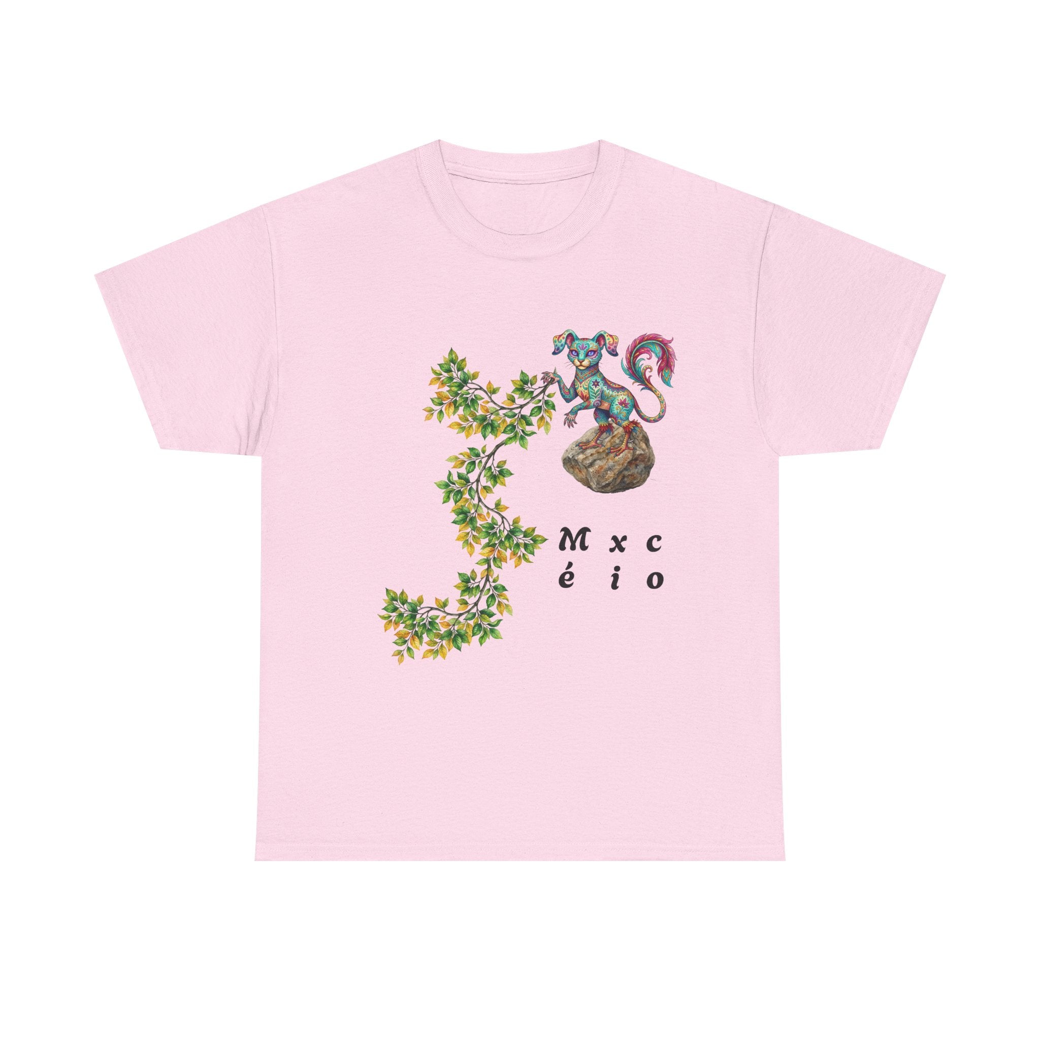 Mexico Floral Snake T-Shirt — Botanical Mexican Heritage Tee