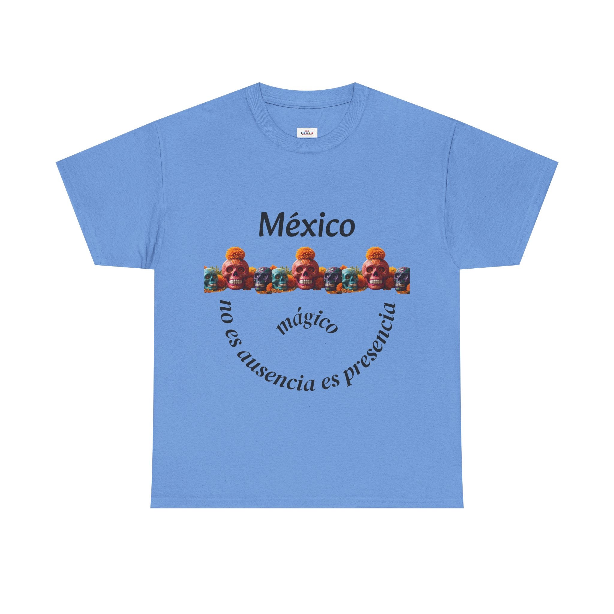 México Mágico Tee - "no es ausencia es presencia" Día de Muertos Tribute T-Shirt