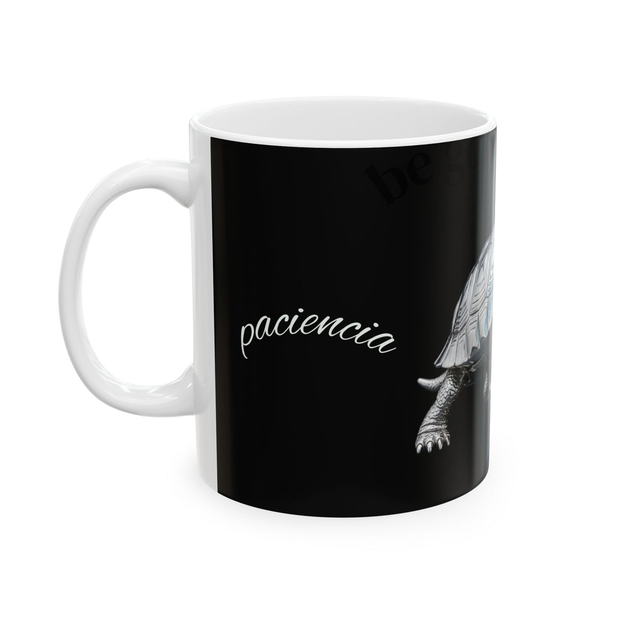 Tortoise Ceramic Mug — Realistic Turtle Art Coffee Cup (11oz & 15oz)