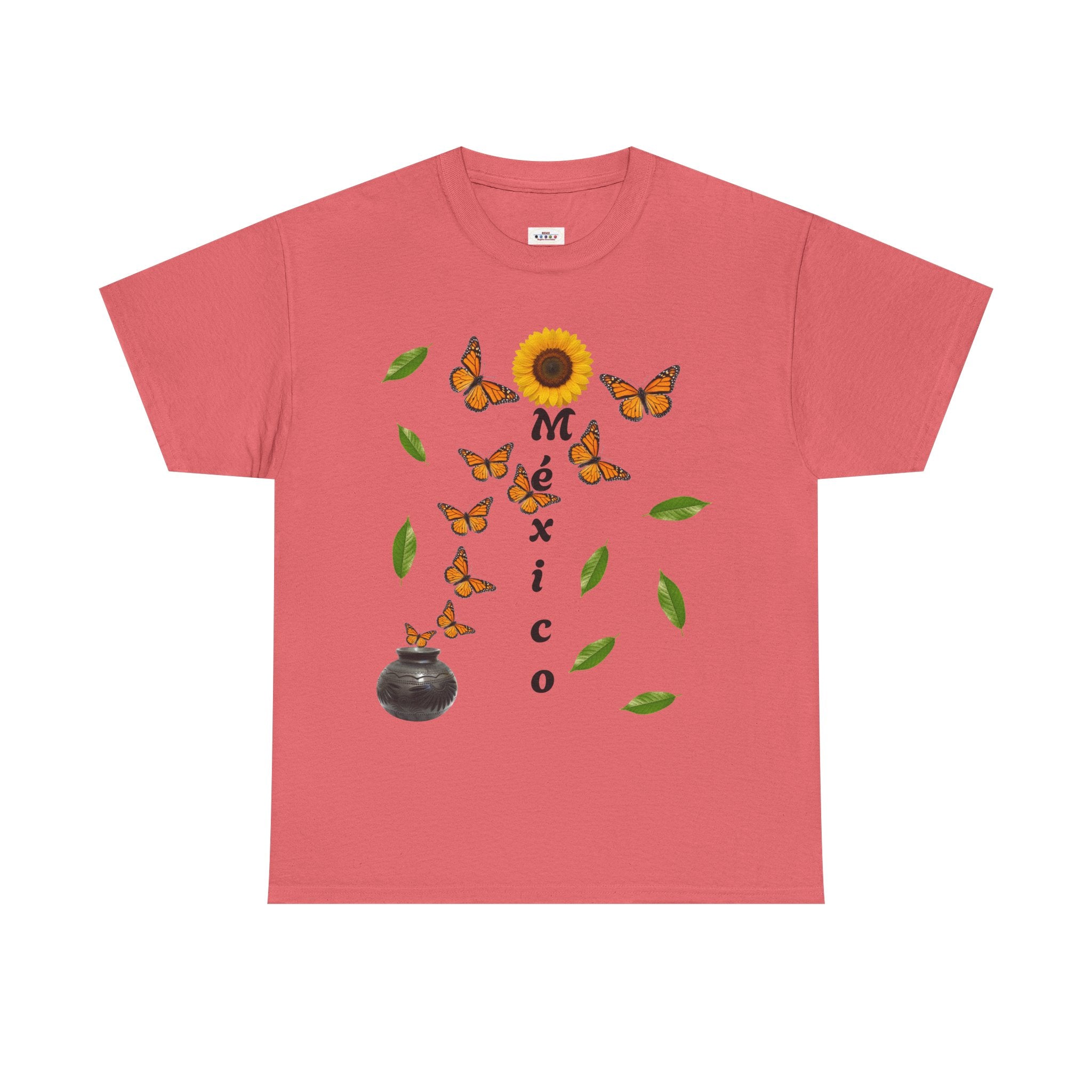 Mexico Monarch Butterfly Sunflower T‑Shirt
