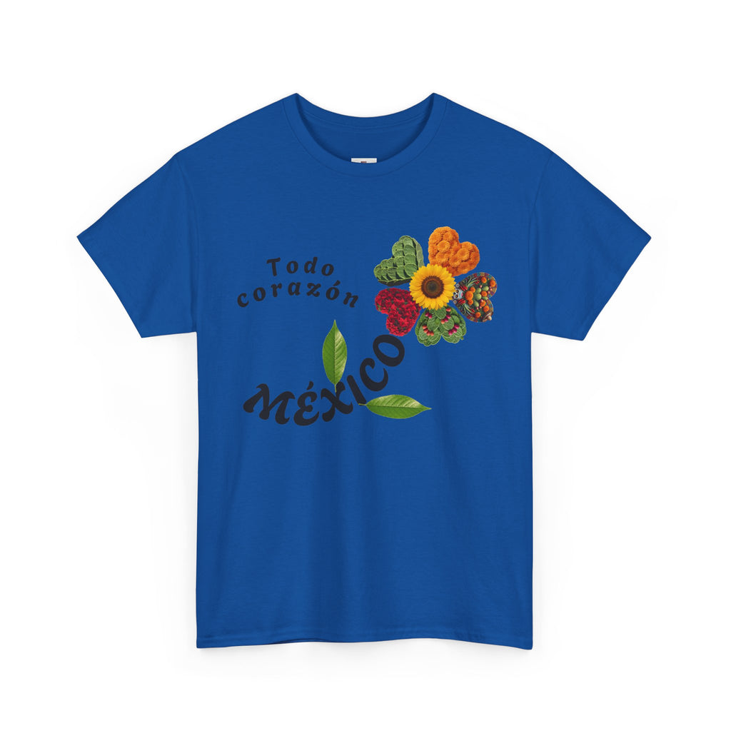 Mexico Floral "Todo corazón" T-Shirt