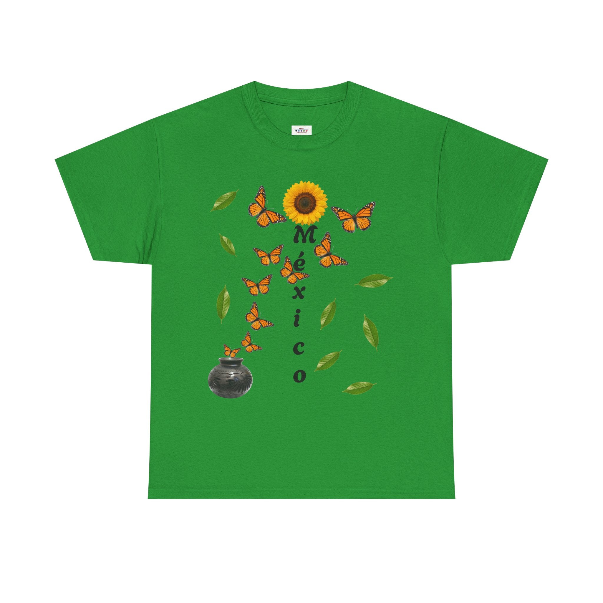 Mexico Monarch Butterfly Sunflower T‑Shirt