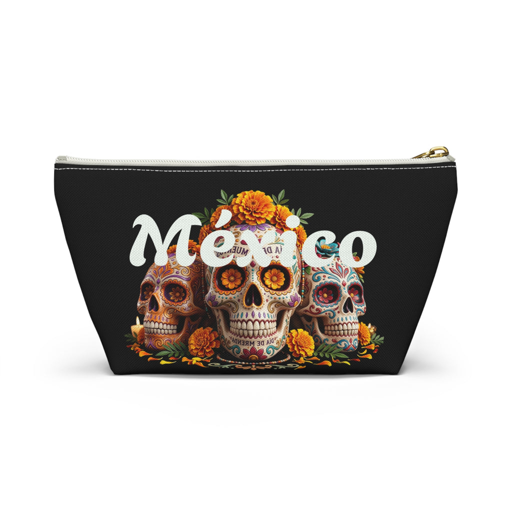 Mexico Day of the Dead Sugar Skull Accessory Pouch