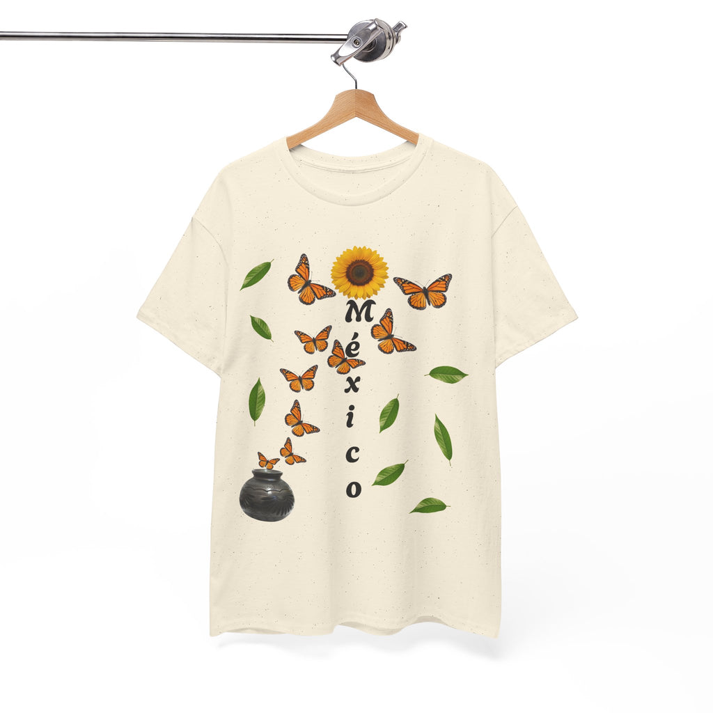 Mexico Monarch Butterfly Sunflower T‑Shirt