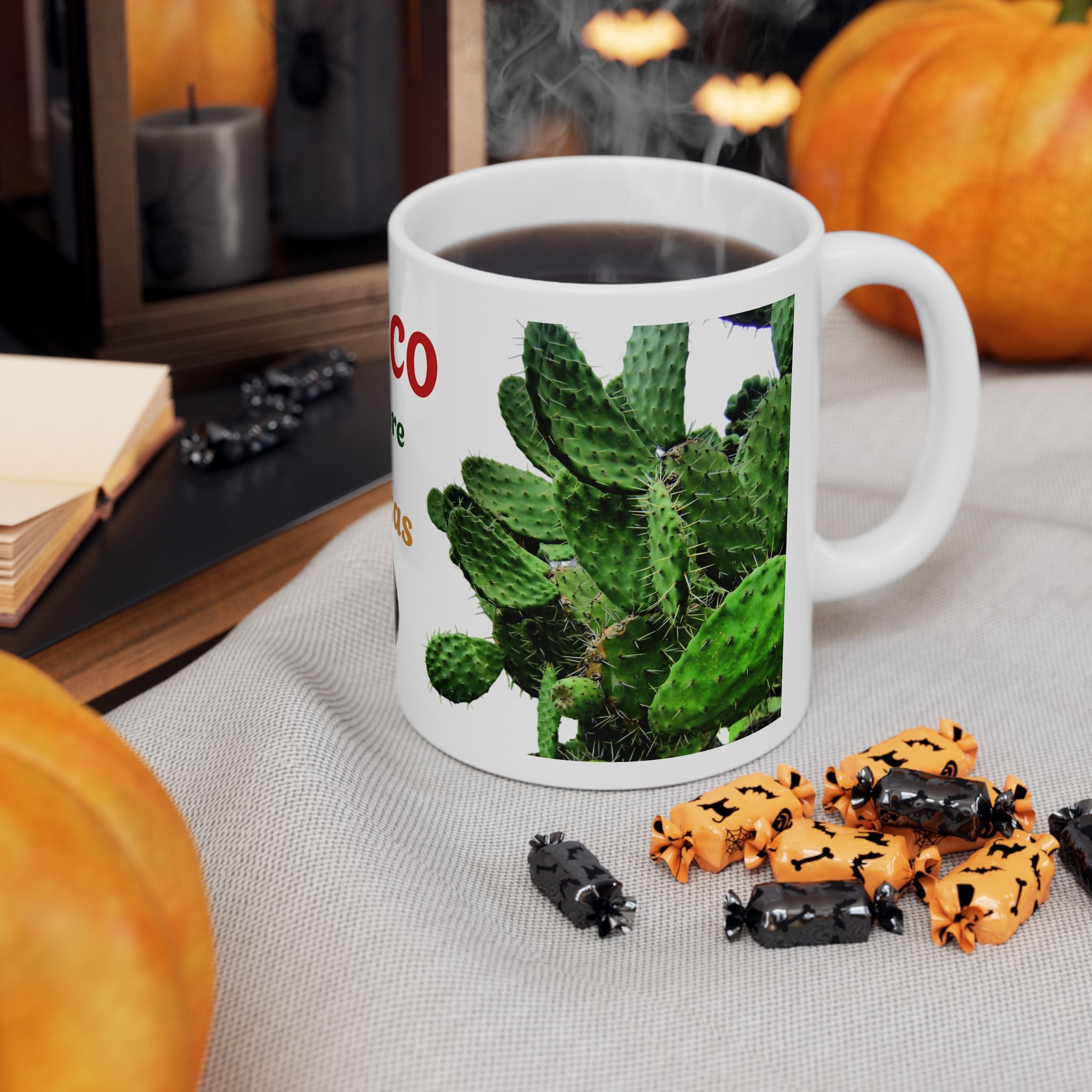 Mug — México descubre sus bellezas Ceramic Coffee Cup (11oz/15oz)