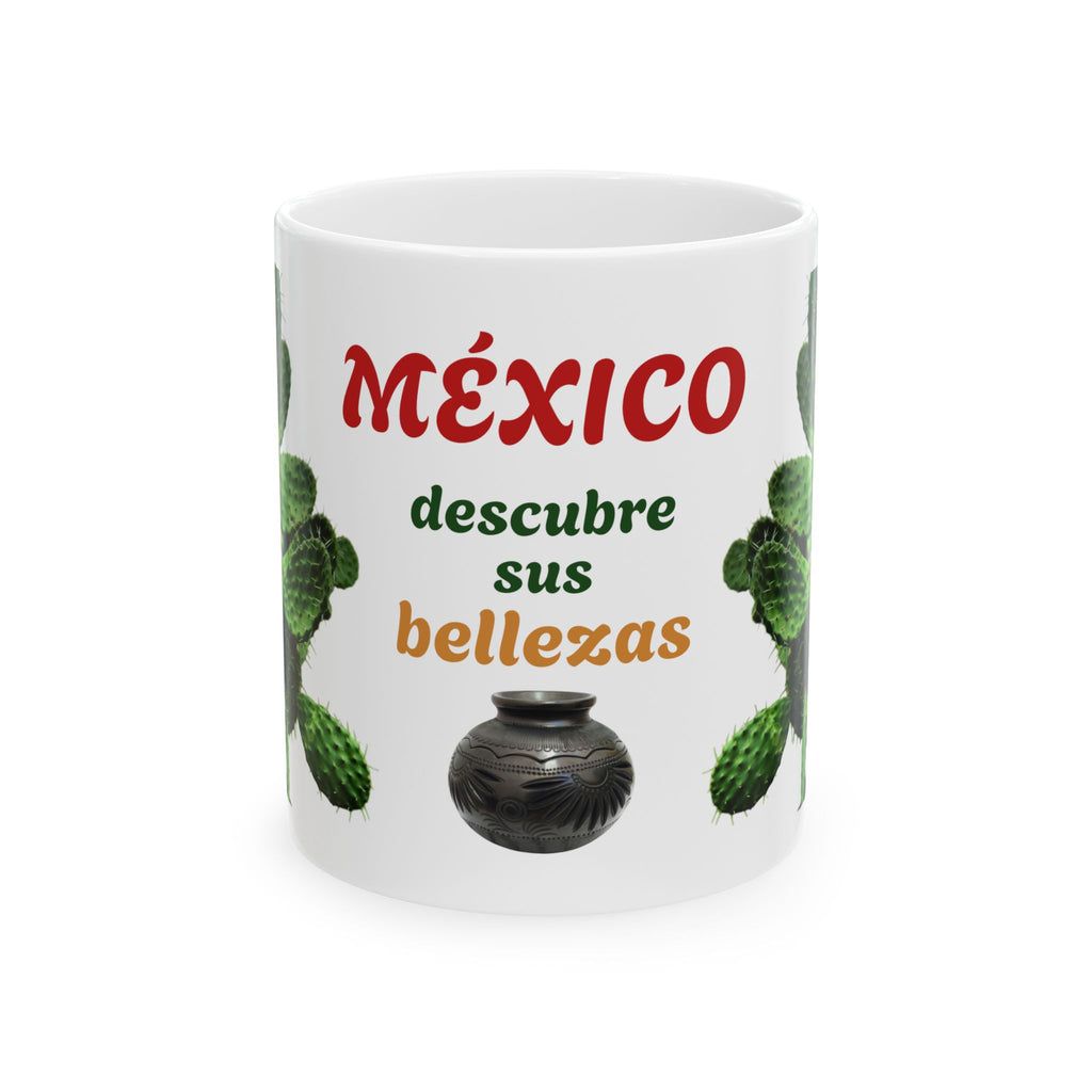 Mug — México descubre sus bellezas Ceramic Coffee Cup (11oz/15oz)