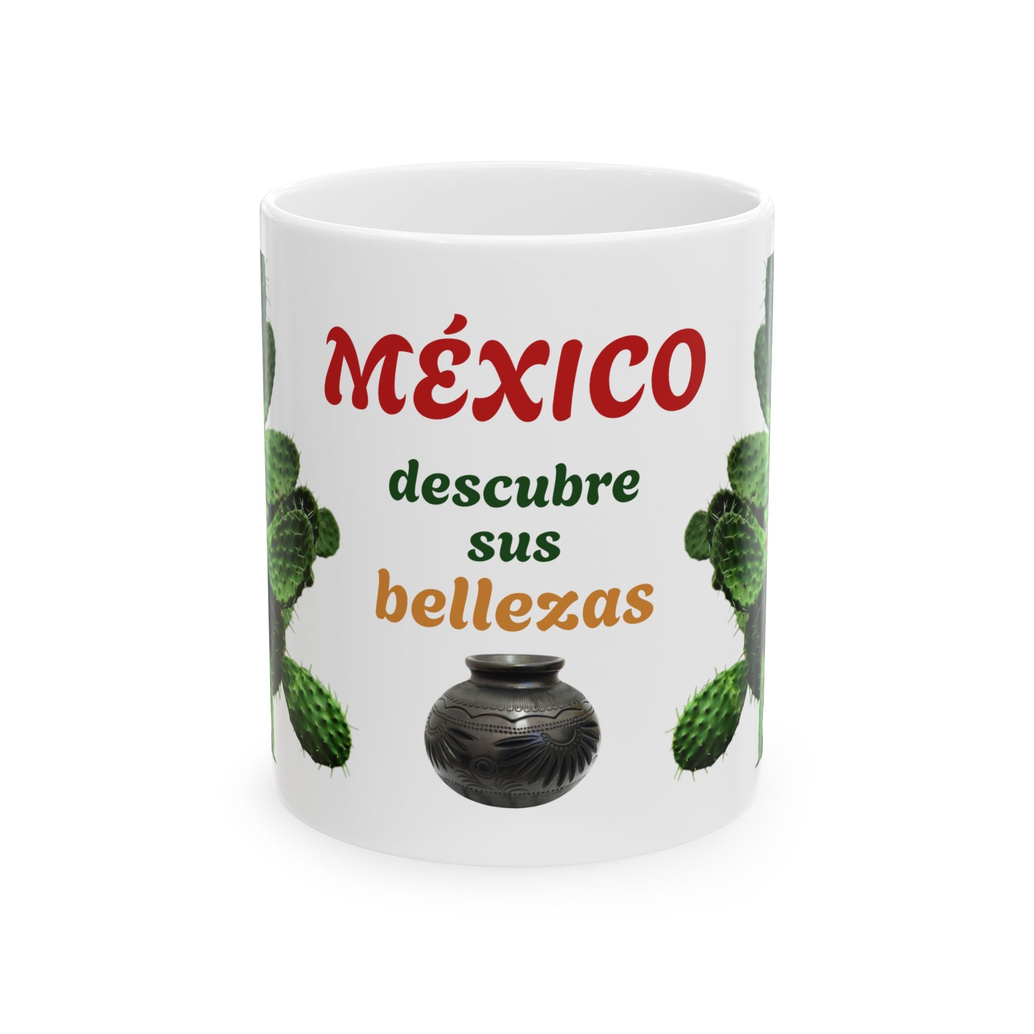 Mug — México descubre sus bellezas Ceramic Coffee Cup (11oz/15oz)