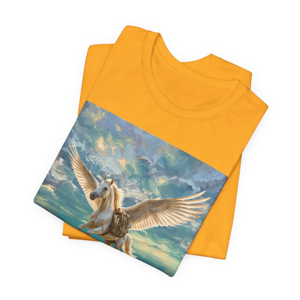 Pegasus Beach T-Shirt — 'Constanza' Inspirational Winged Horse Tee