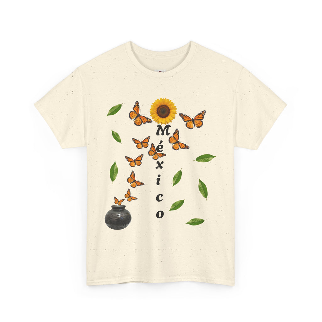 Mexico Monarch Butterfly Sunflower T‑Shirt