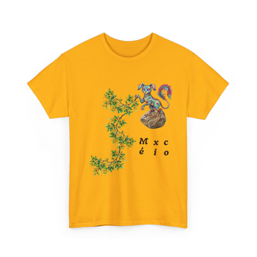 Mexico Floral Snake T-Shirt — Botanical Mexican Heritage Tee
