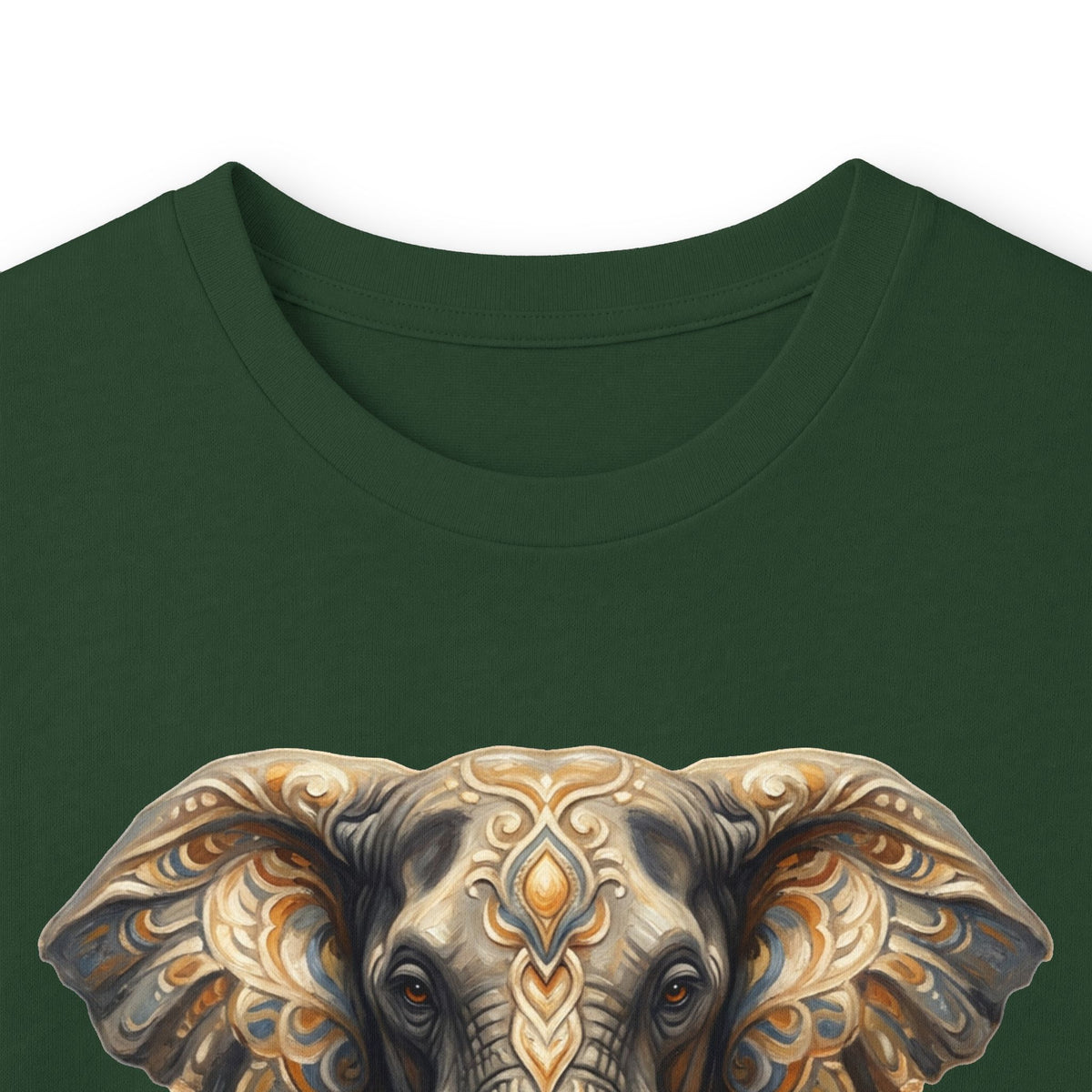 Elephant & Sun Long Sleeve Tee — "la sabiduría se refleja" Inspirational Graphic Shirt