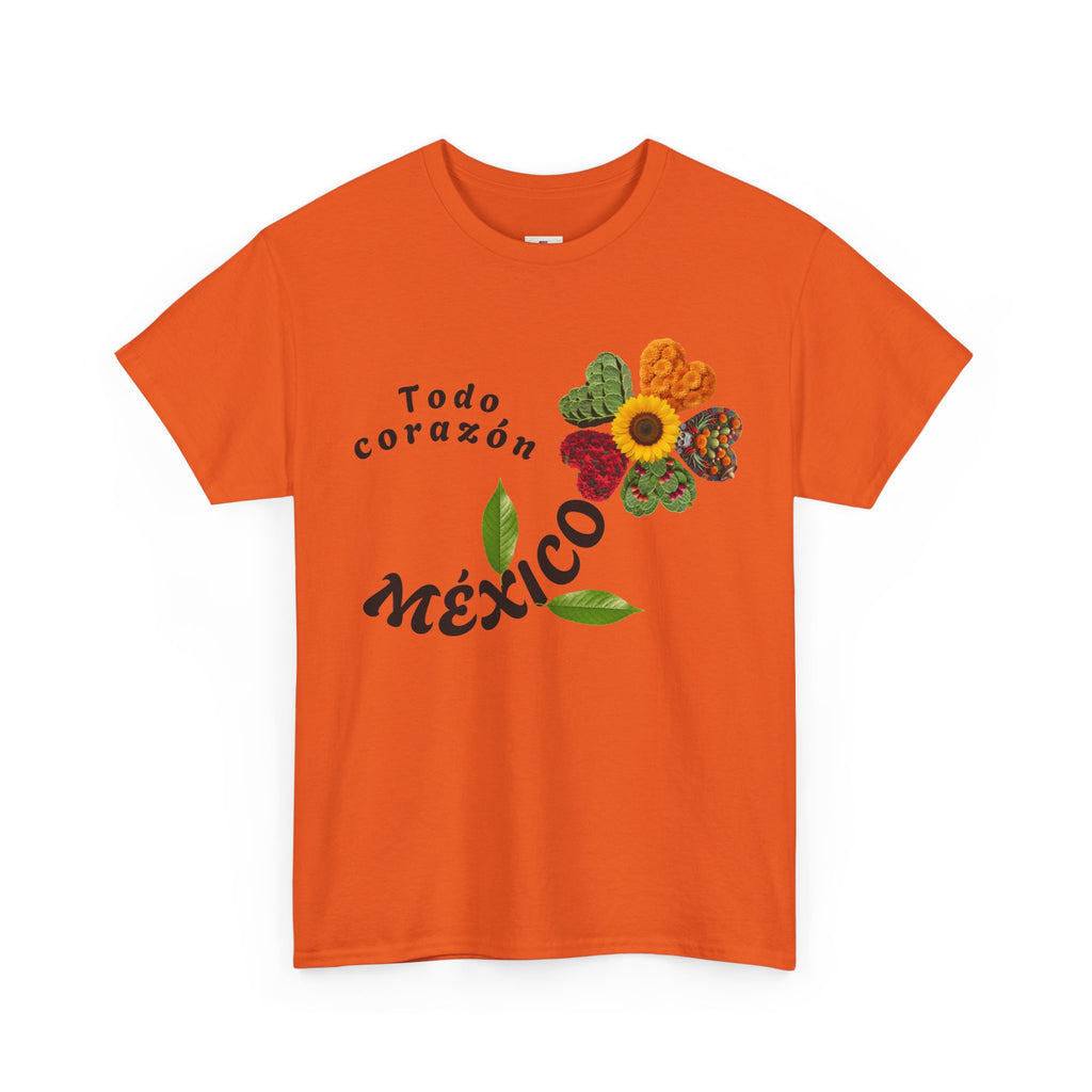 Mexico Floral "Todo corazón" T-Shirt