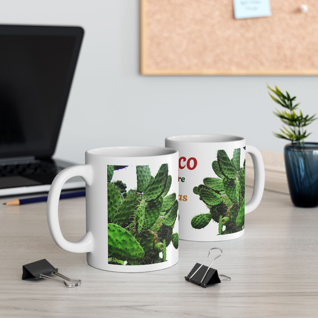 Mug — México descubre sus bellezas Ceramic Coffee Cup (11oz/15oz)