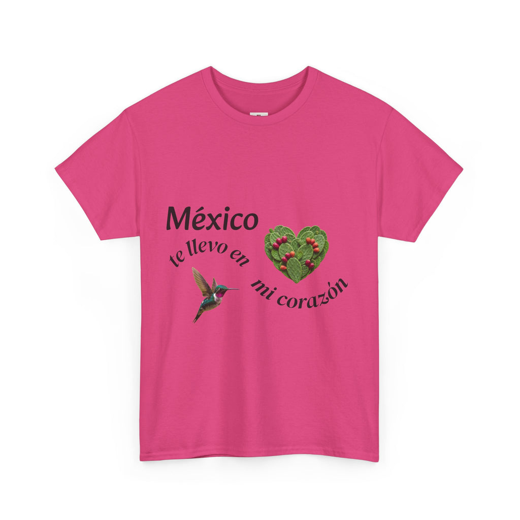 Mexico Te Llevo En Mi Corazón T-Shirt