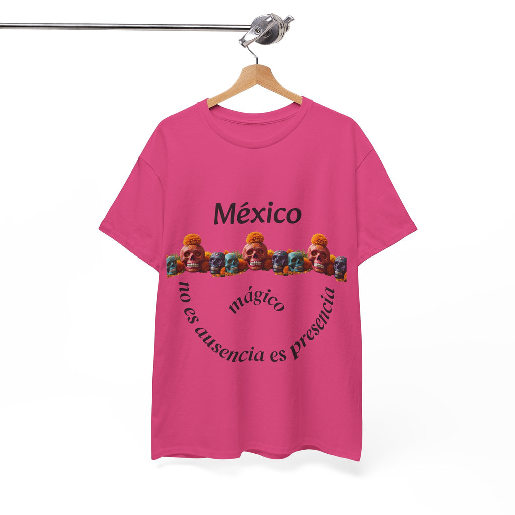 México Mágico Tee - "no es ausencia es presencia" Día de Muertos Tribute T-Shirt