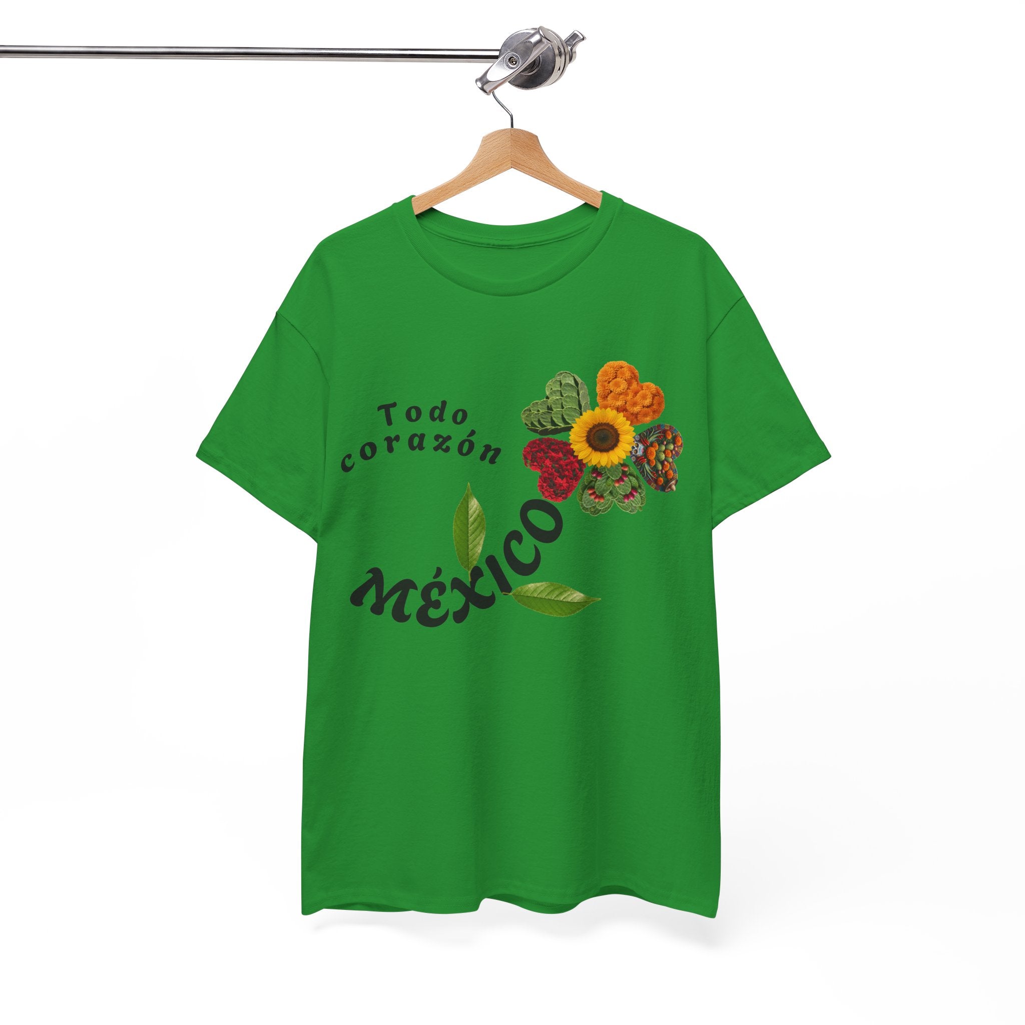 Mexico Floral "Todo corazón" T-Shirt