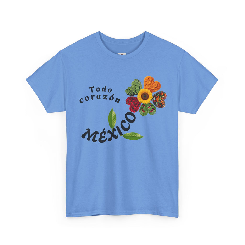 Mexico Floral "Todo corazón" T-Shirt