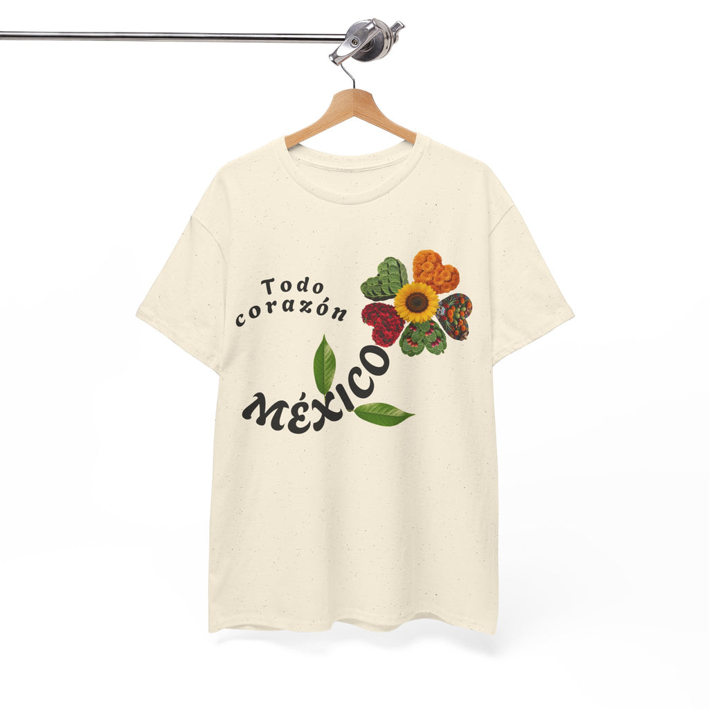 Mexico Floral "Todo corazón" T-Shirt