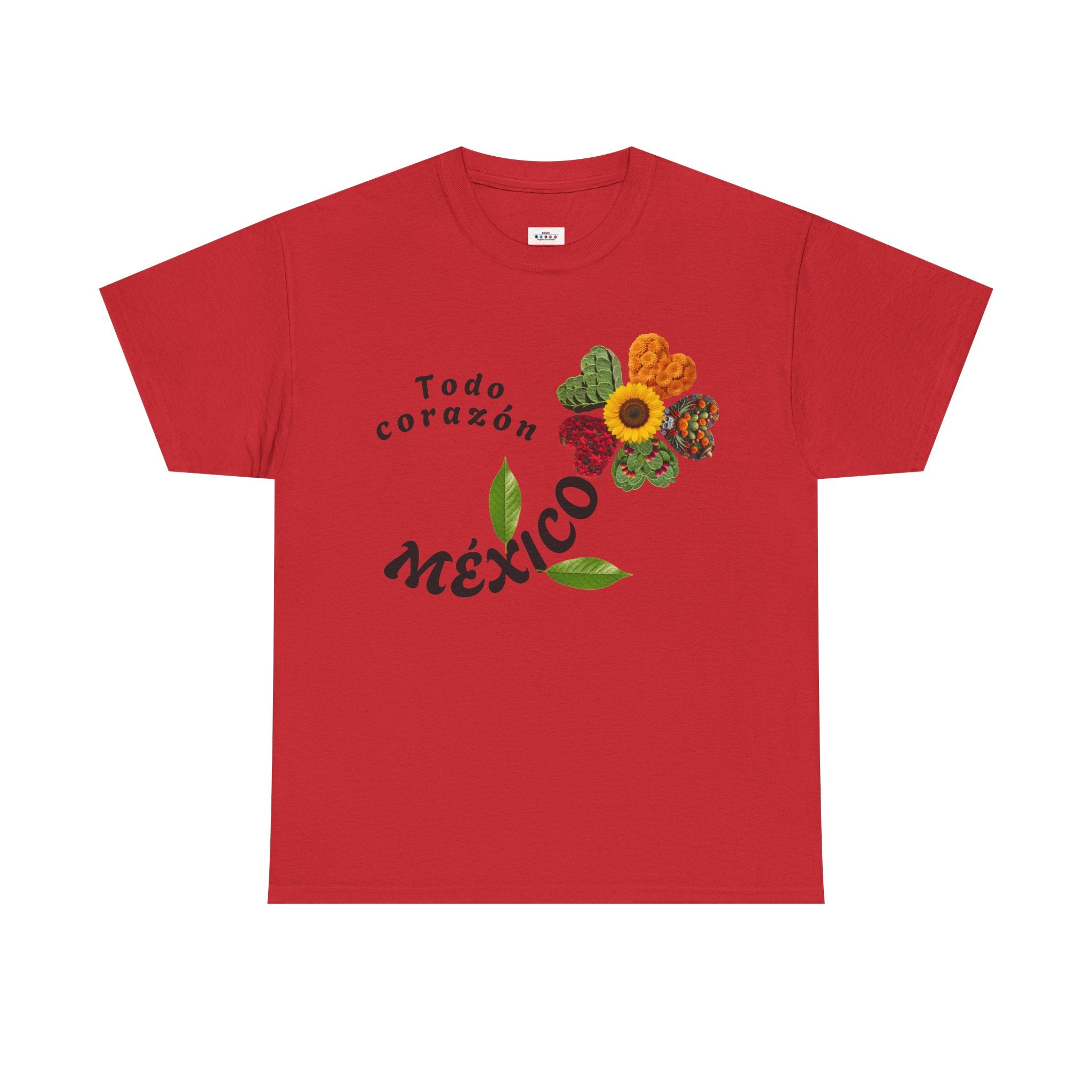 Mexico Floral "Todo corazón" T-Shirt