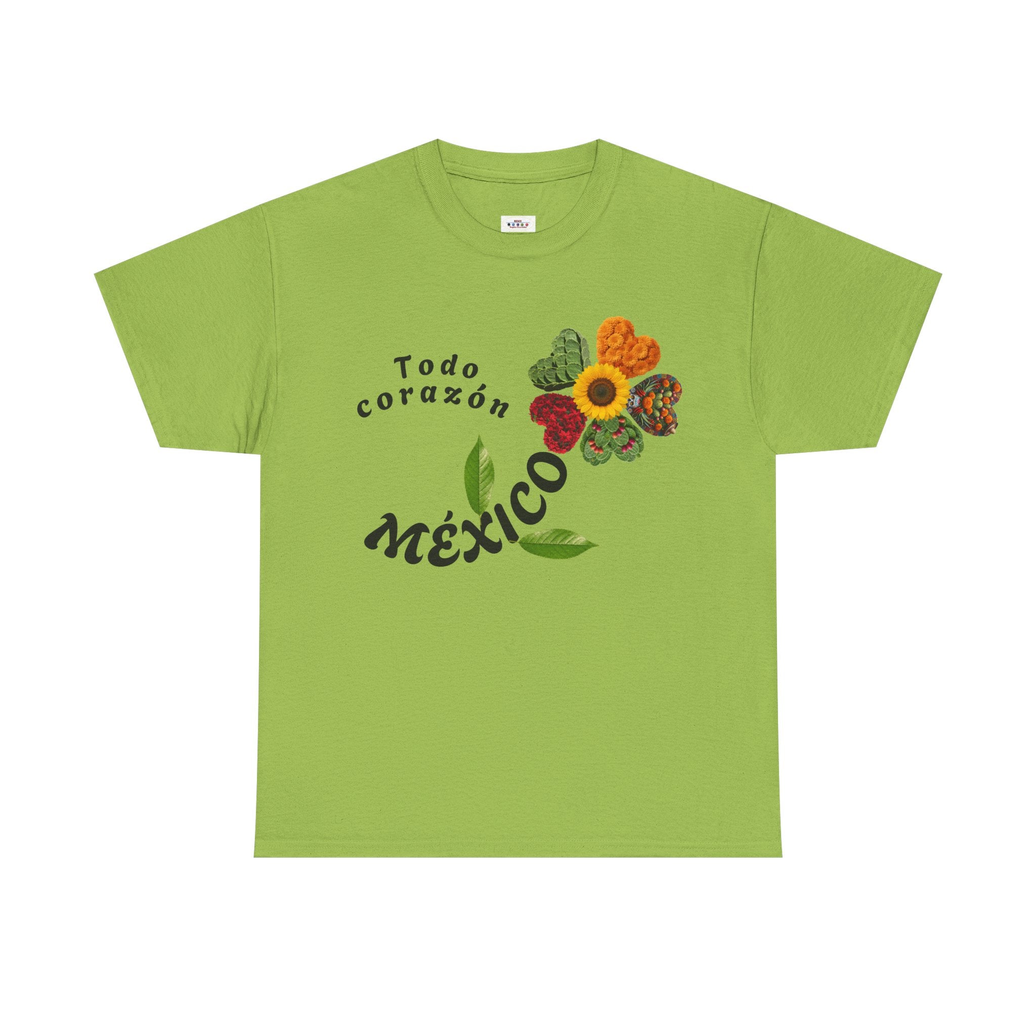 Mexico Floral "Todo corazón" T-Shirt