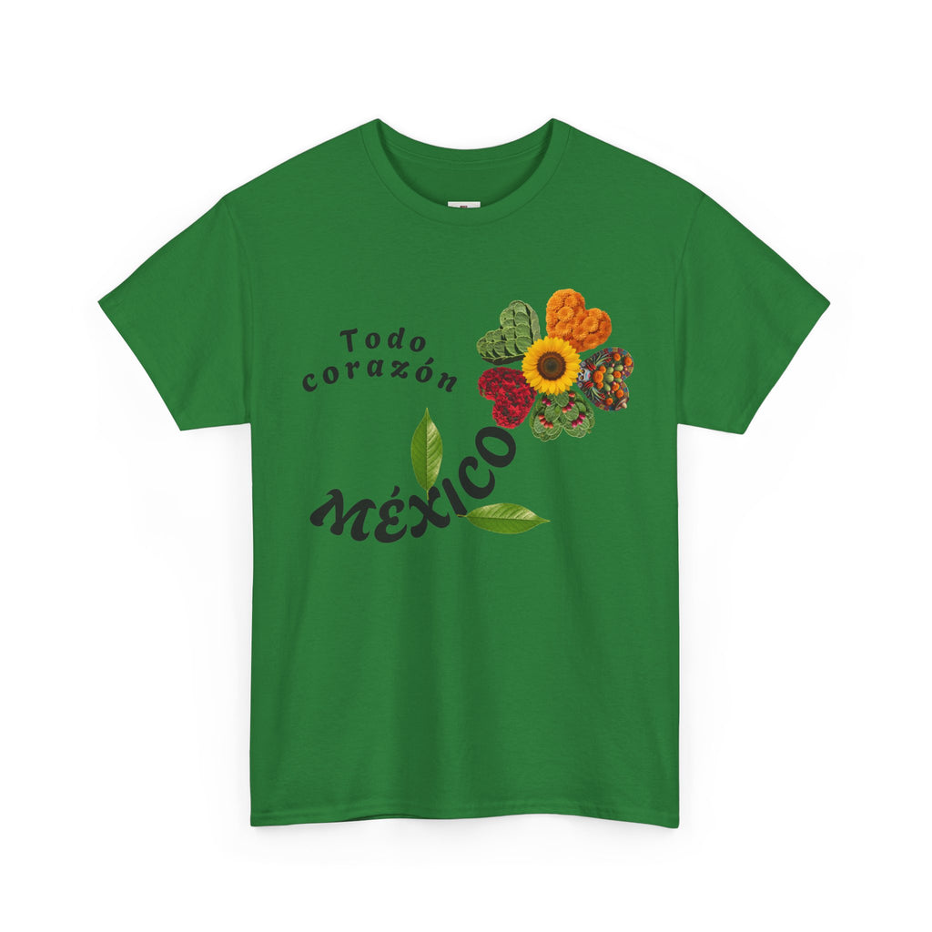 Mexico Floral "Todo corazón" T-Shirt