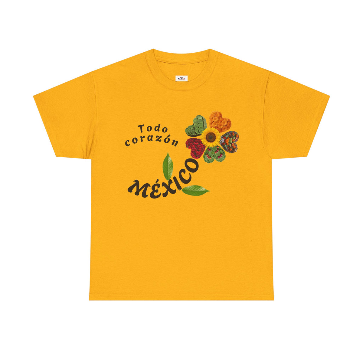 Mexico Floral "Todo corazón" T-Shirt